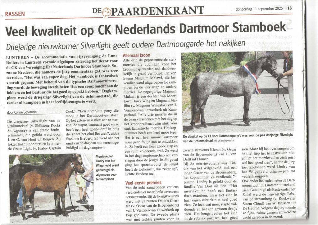 Artikel Paardenkrant September 2025
